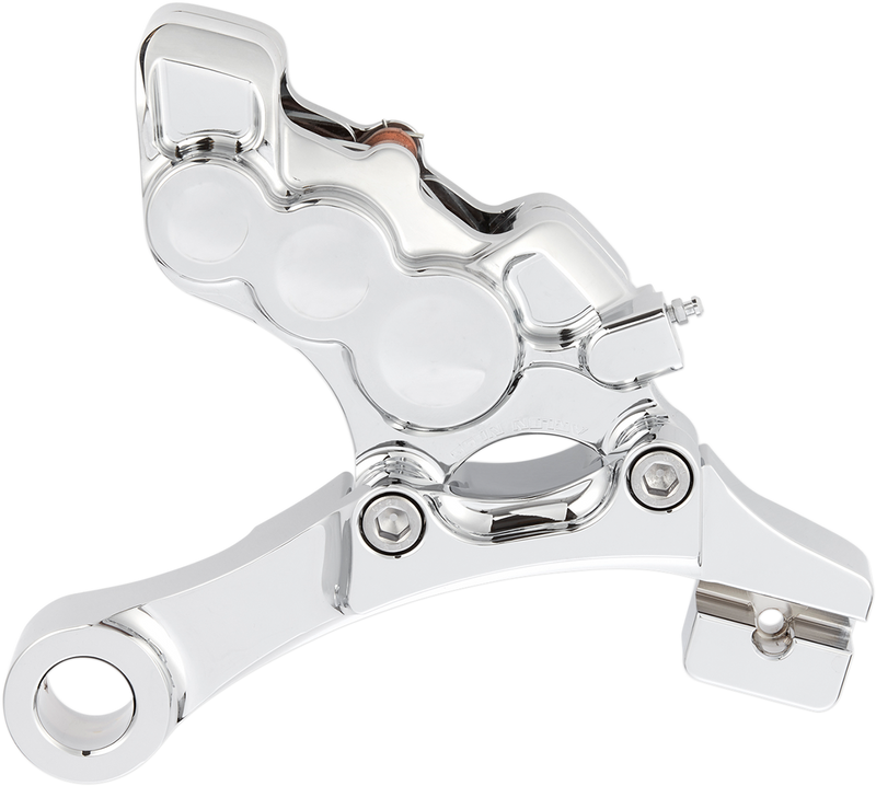 ARLEN NESS Ness Tech Rear Six-Piston Differential Bore Caliper - Chrome - 11.8"