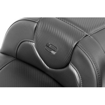 SADDLEMEN Roadsofa™ Extended Reach Seat - without Backrest - Carbon Fiber - Touring '23.5-UP