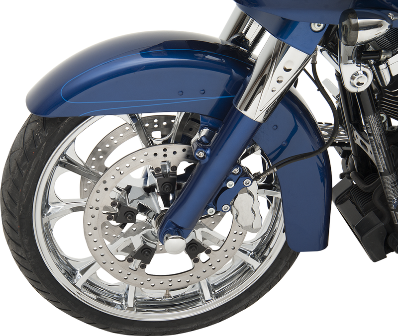 ARLEN NESS -  14" BIG BRAKE ROTORS, FLT SPOKE MOUNT- Front Left - Touring