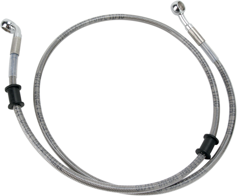 DRAG SPECIALTIES Stainless Steel Brake Line Kit - Front (Upper) - FXDCI '08-'14