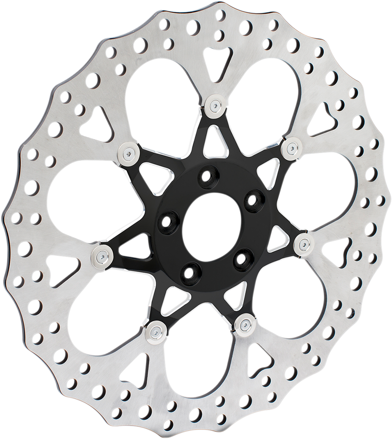 ARLEN NESS Two-Piece Floating Front Brake Rotor - Procross - 14" - Black