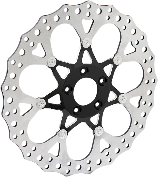 ARLEN NESS Two-Piece Floating Front Brake Rotor - Procross - 14" - Black