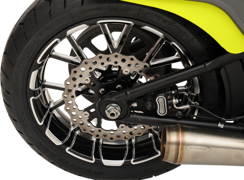 ARLEN NESS Jagged Floating Front / Rear Brake Rotor - 11.5" - Black