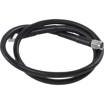 DRAG SPECIALTIES Universal Brake Line - Black - 30"