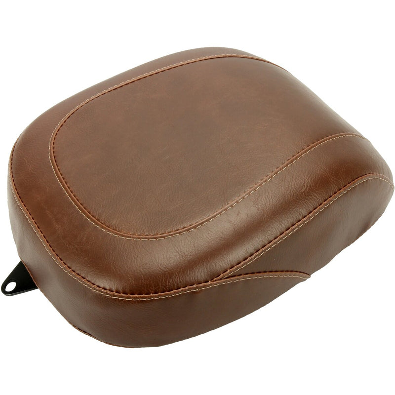 MUSTANG Vintage Wide Tripper™ Rear Seat - Smooth - Brown - Street Bob '18-'21