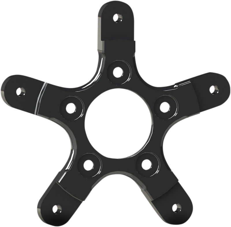 ARLEN NESS FLT Brake Rotor Adapter Mount - Ness Wheel - Black