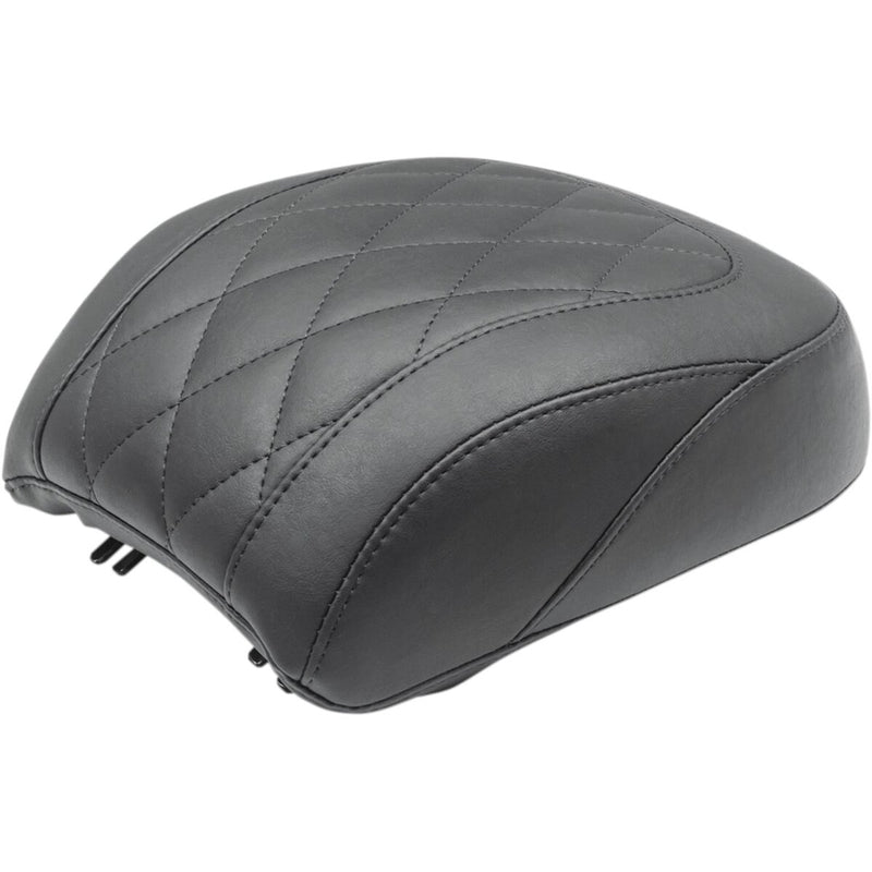 MUSTANG Wide Tripper™ Rear Seat - Diamond Stitch - Black - Breakout '18-'20