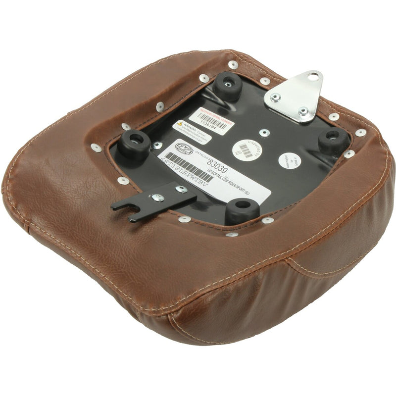 MUSTANG Wide Tripper™ Rear Seat - Smooth - Brown - FL/FX '18-'21