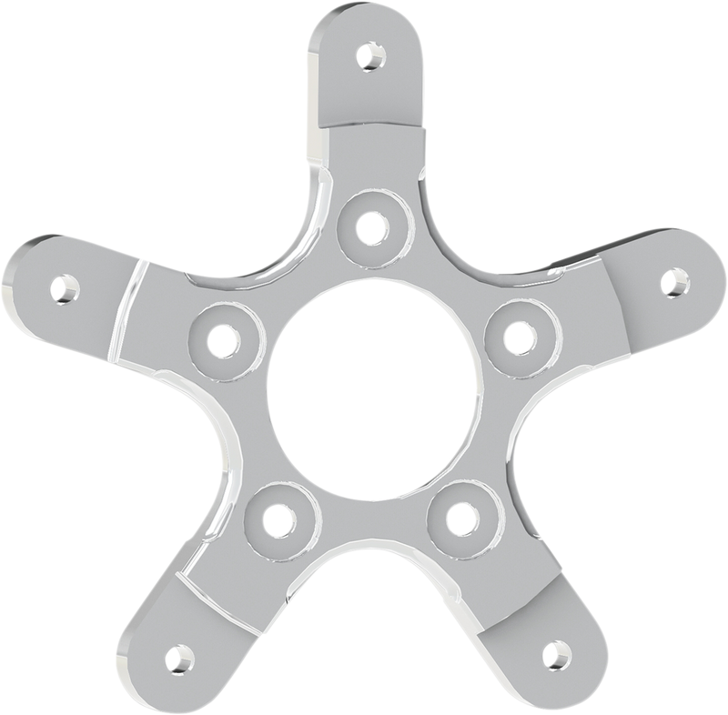 ARLEN NESS FLT Brake Rotor Adapter Mount - Ness Wheel - Chrome