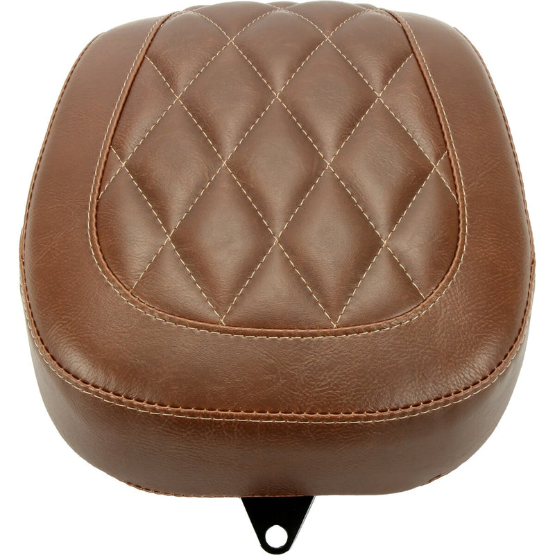 MUSTANG Wide Tripper™ Rear Seat - Diamond - Brown - FLSL '18-'21