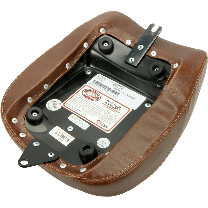 MUSTANG Wide Tripper™ Rear Seat - Diamond - Brown - FLSL '18-'21