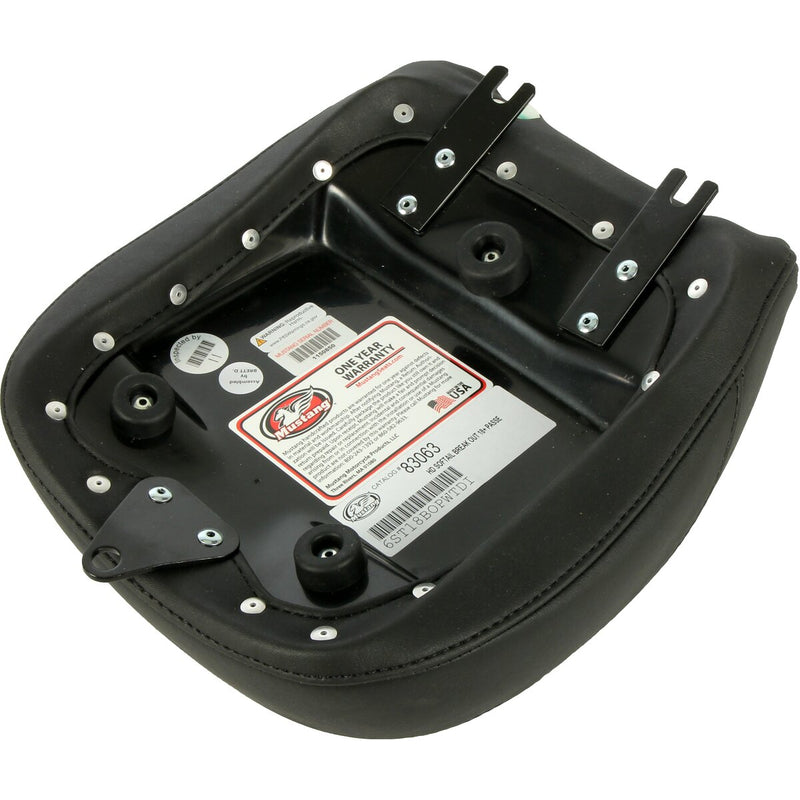 MUSTANG Wide Tripper™ Rear Seat - Diamond Stitch - Black - Breakout '18-'20