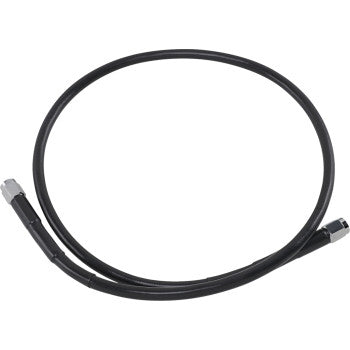 DRAG SPECIALTIES Universal Brake Line - Black - 32"