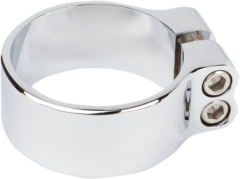 ARLEN NESS Billet Aluminum Chrome Exhaust Clamp - 2.5"