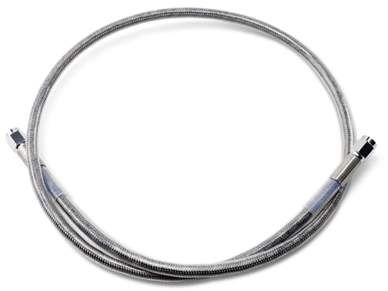 DRAG SPECIALTIES Universal Stainless Steel Brake Line - Clear Coated - 36"