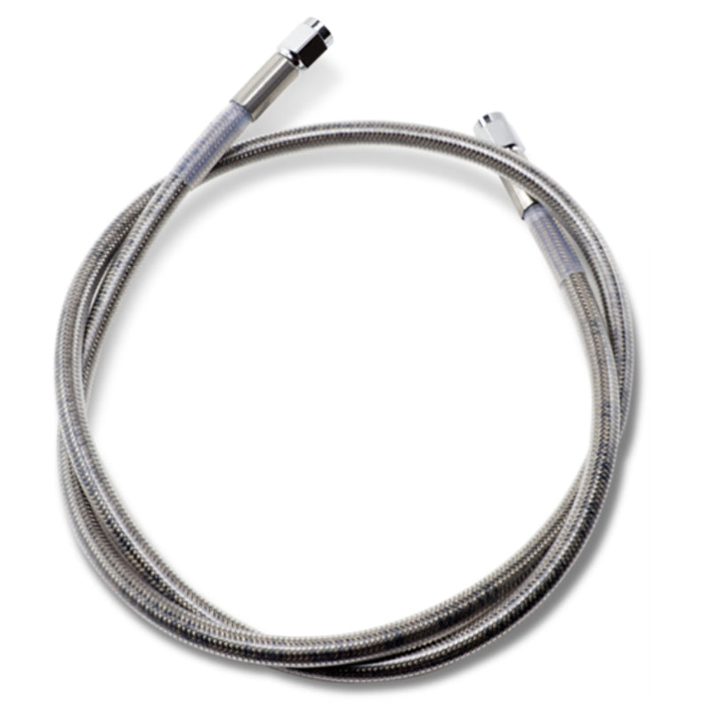 DRAG SPECIALTIES Universal Stainless Steel Brake Line - Clear Coated - 38"
