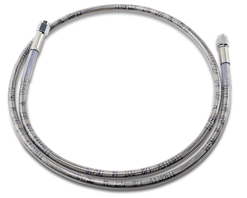 DRAG SPECIALTIES Universal Stainless Steel Brake Line - Clear Coated - 43"