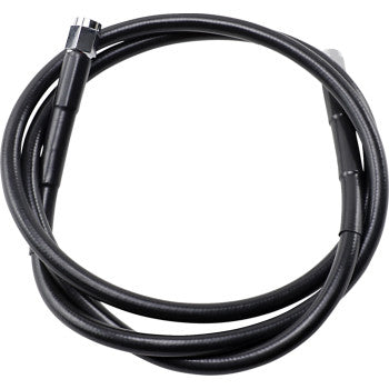 DRAG SPECIALTIES Universal Brake Line - Black - 46"