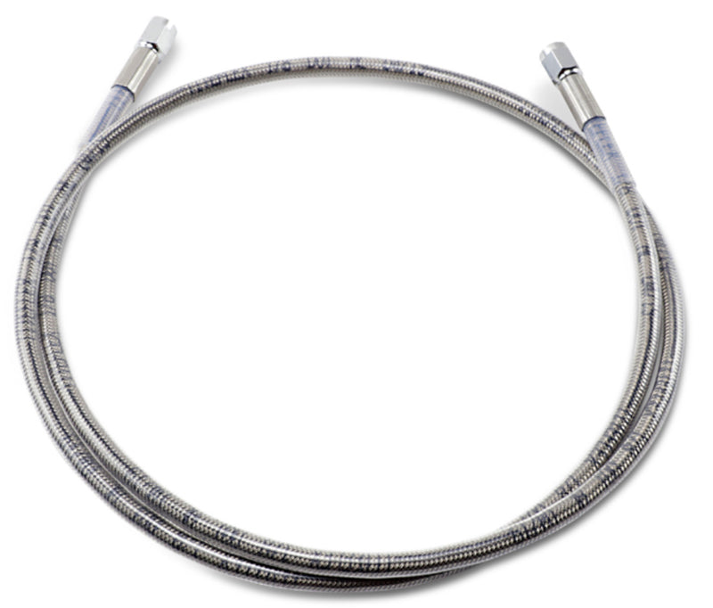 DRAG SPECIALTIES Universal Stainless Steel Brake Line - Clear Coated - 47"