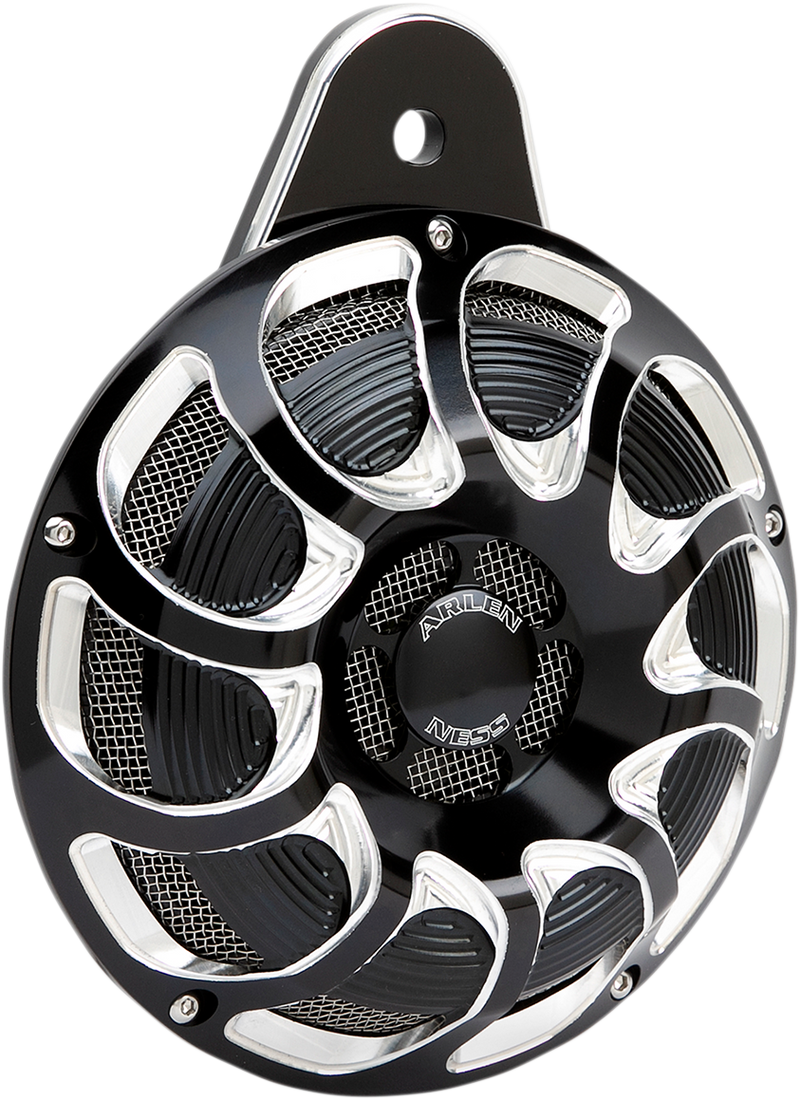 ARLEN NESS Custom Billet Horn - Drift - Black
