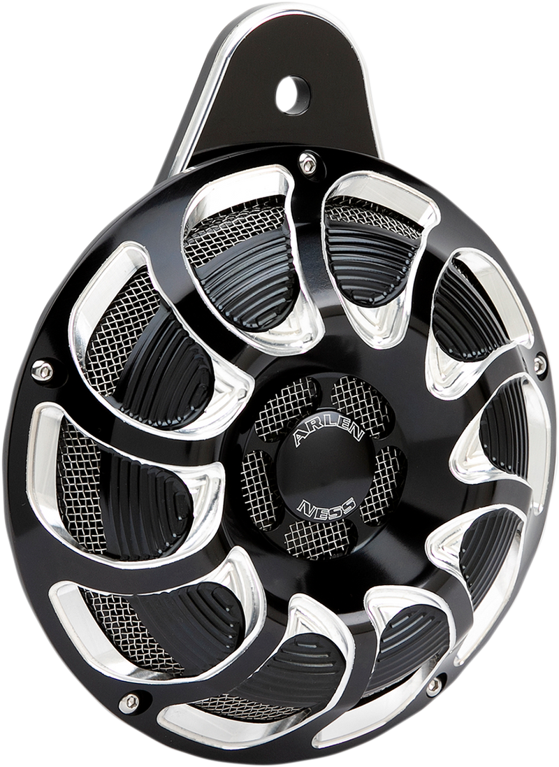 ARLEN NESS Custom Billet Horn - Drift - Black - XL