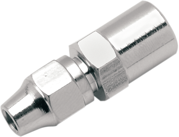 DRAG SPECIALTIES Brake Line Fitting - AN #3 Adapter - Chrome