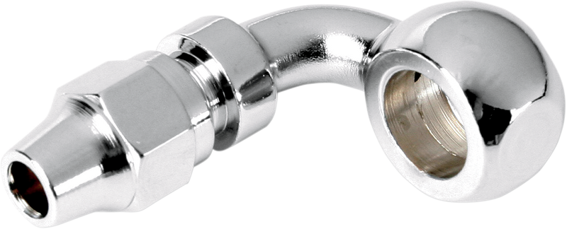 DRAG SPECIALTIES Banjo Fitting - 3/8"/10mm - 90 Degree