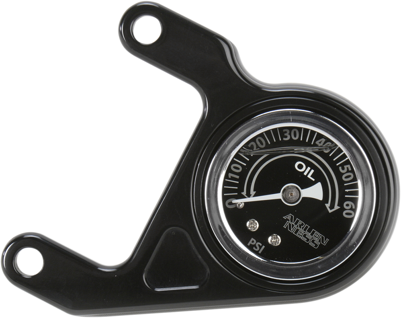 ARLEN NESS Oil Pressure Gauge Kit - Radius - Black