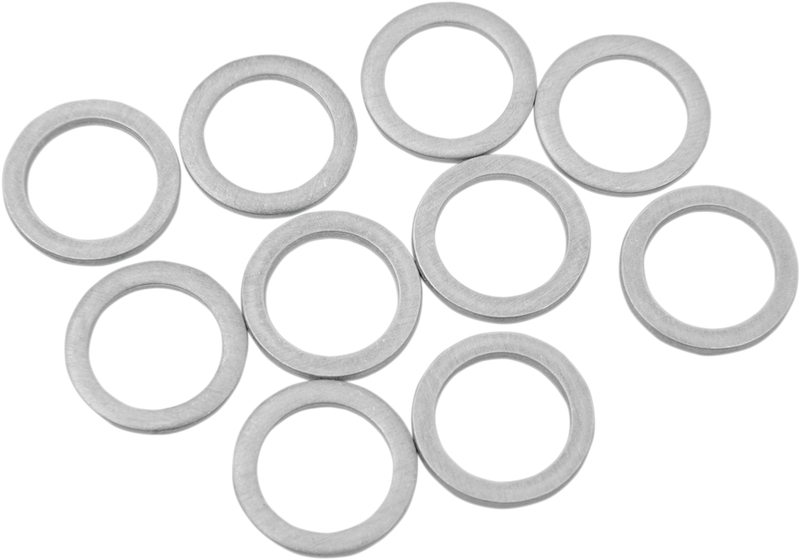 DRAG SPECIALTIES Aluminum Crush - 10 mm / 3/8" - 10 Pack