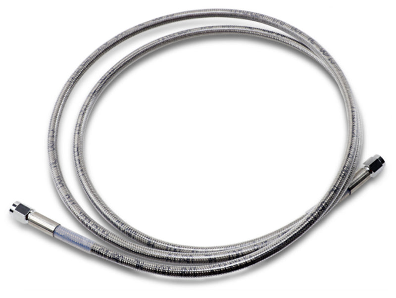 DRAG SPECIALTIES Universal Stainless Steel Brake Line - Clear Coated - 62"