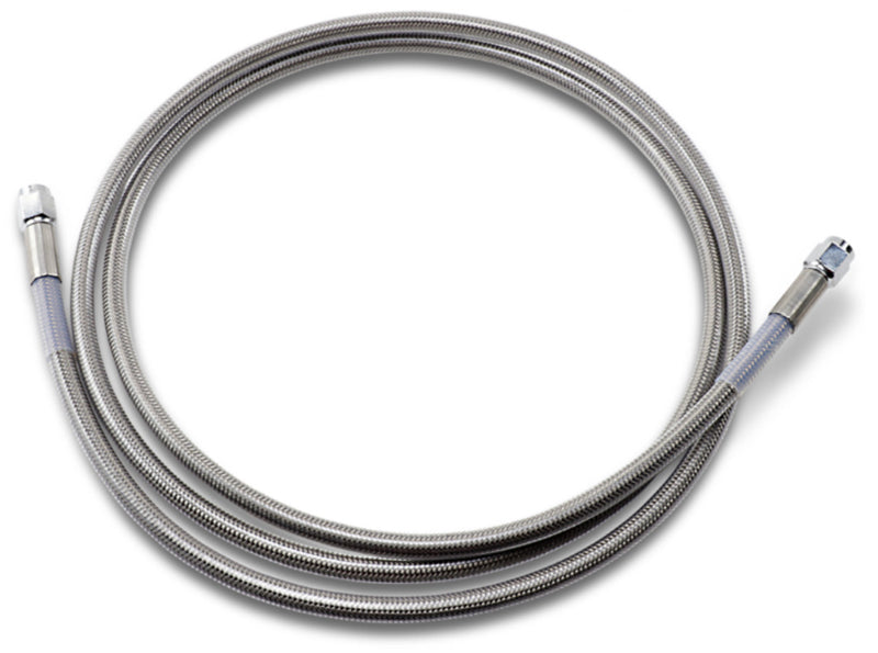 DRAG SPECIALTIES Universal Stainless Steel Brake Line - Clear Coated - 64"