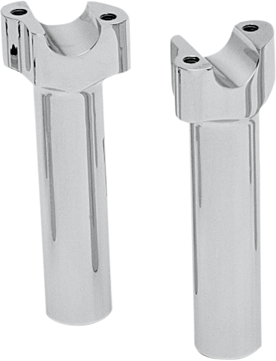 DRAG SPECIALTIES Straight Risers - Buffalo - 6" - Chrome