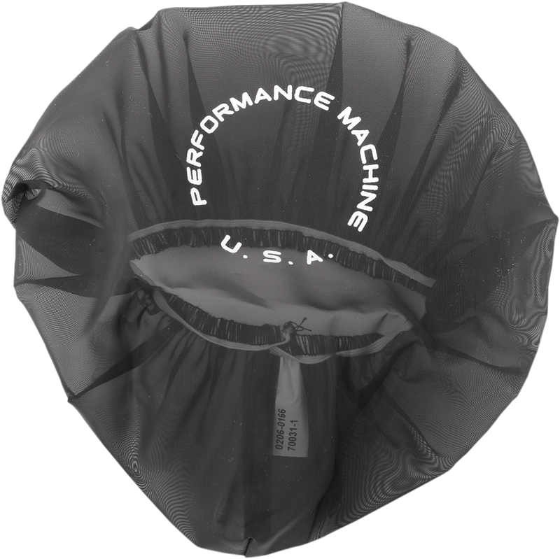 PERFORMANCE MACHINE (PM) Pull Over Rain Sock - Black - Jet Air Cleaners