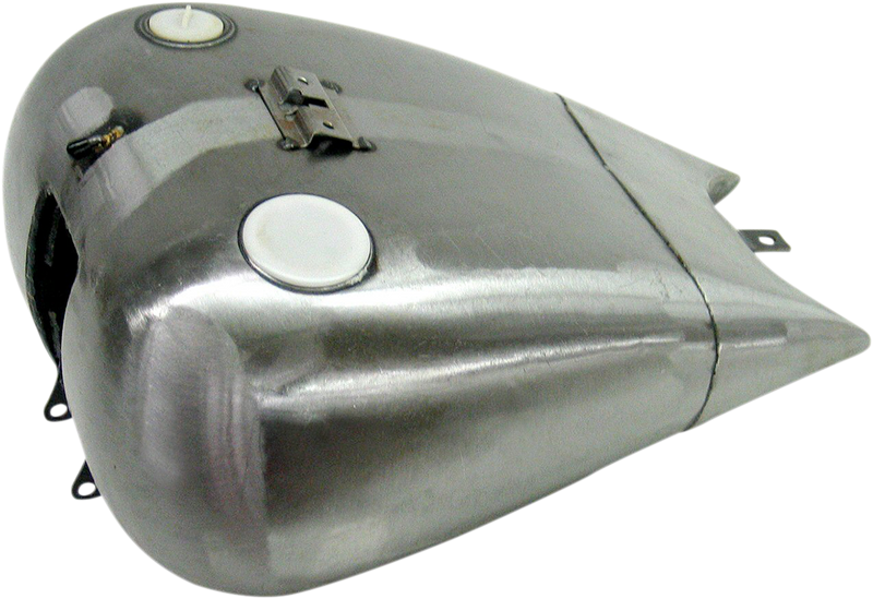 DRAG SPECIALTIES One-Piece Extended Gas Tank with Gauge Bung - Softail