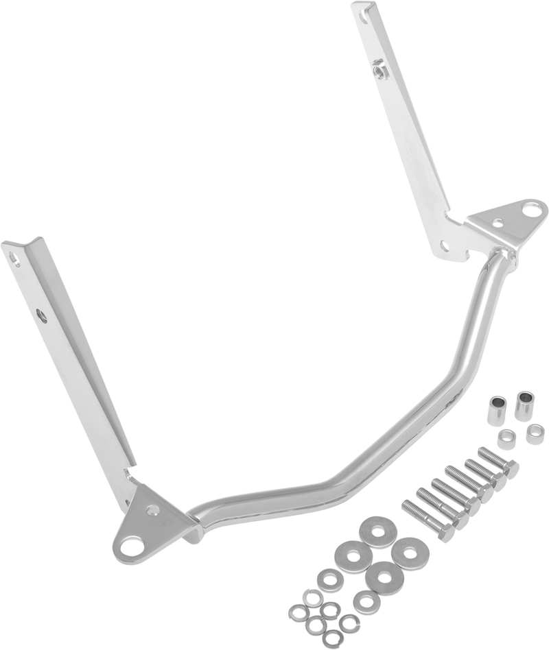 DRAG SPECIALTIES Chrome Spotlight Mount for '00-'17 FLSTF