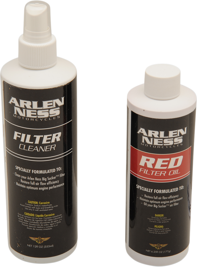 ARLEN NESS Air Filter Cleaner / Recharge Kit - Red
