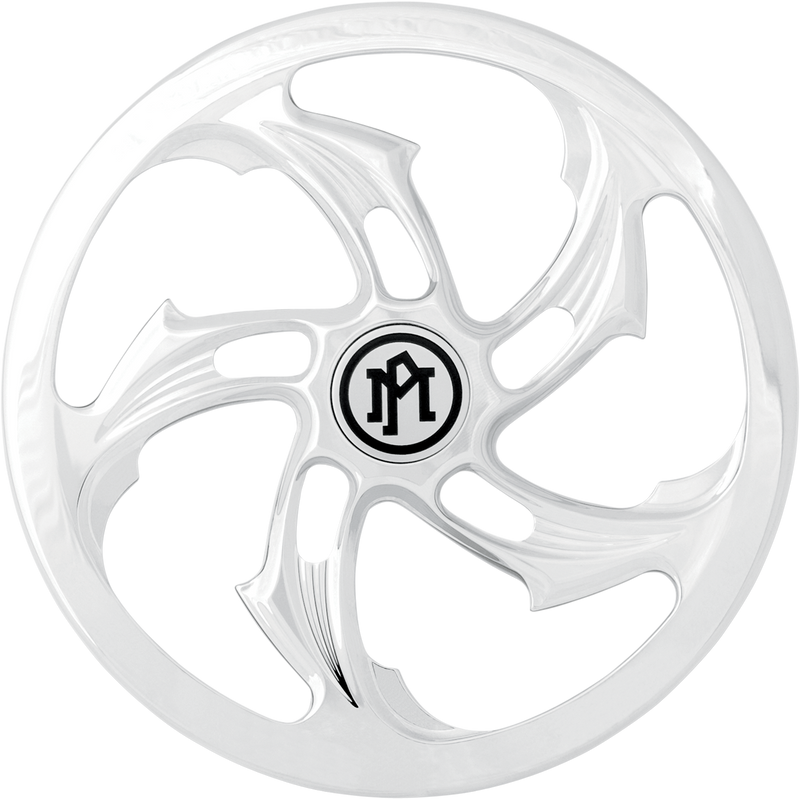 PERFORMANCE MACHINE (PM) Super Gas Universal Faceplate - Rival - Chrome