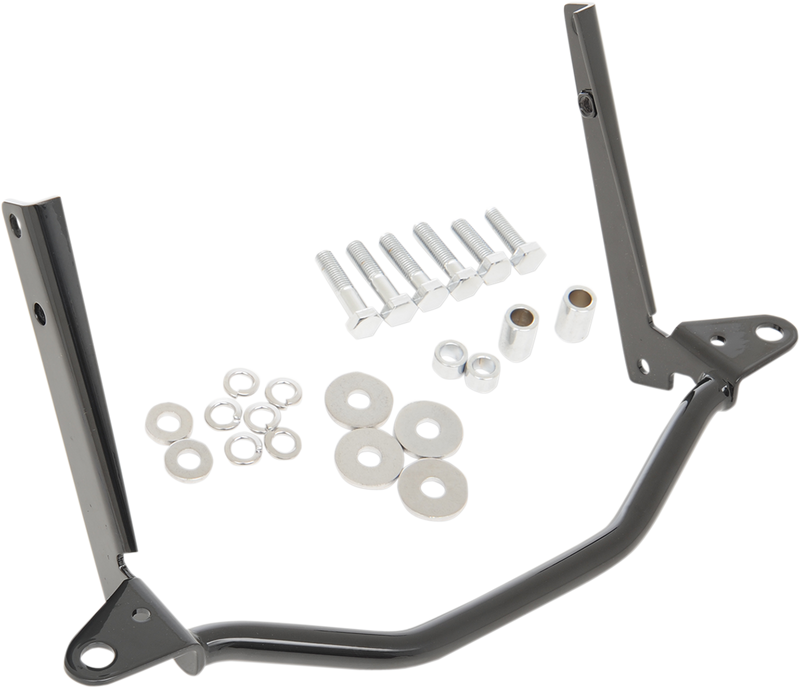 DRAG SPECIALTIES Spotlight Mount - Black - '00-'17 FLST