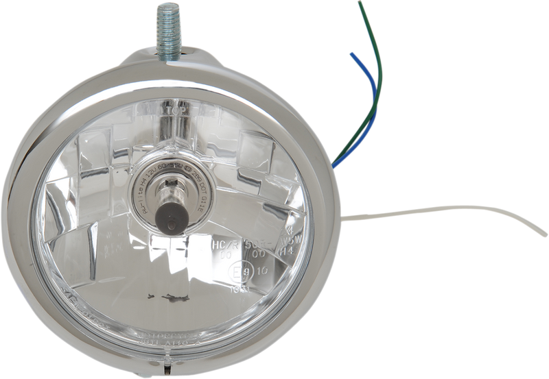 DRAG SPECIALTIES Top Mount Headlight - 5-3/4" - Chrome