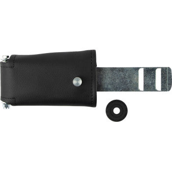 SADDLEMEN Explorer Special Seat - Studded - w/ Backrest - FXST/FLST '84-'99