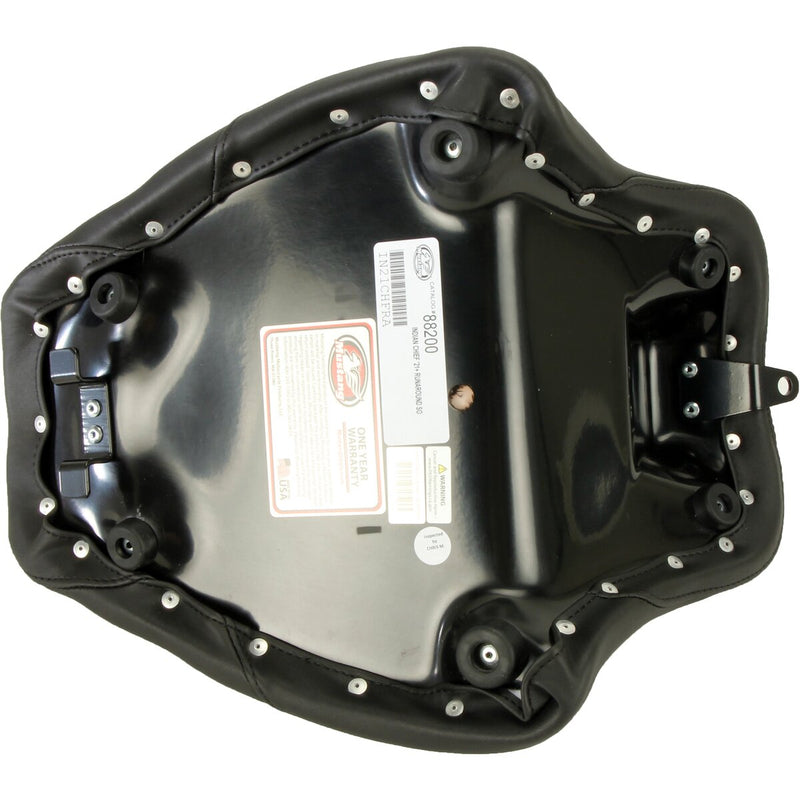 MUSTANG Runaround Seat - Solo - Black - Tuck-n-Roll - Chief '22-'24