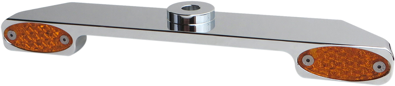 PRO-ONE PERF.MFG. Stealth Turn Signal Bar - LED - Amber Chrome 909102