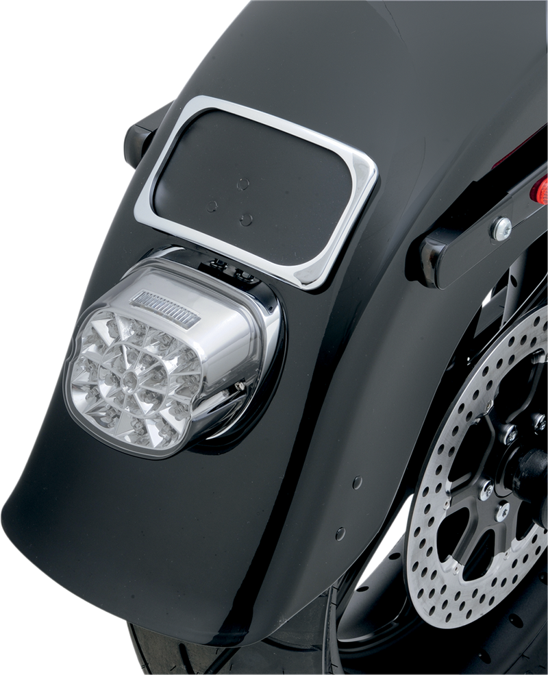DRAG SPECIALTIES Web LED Taillight - Smoke - Top Tag