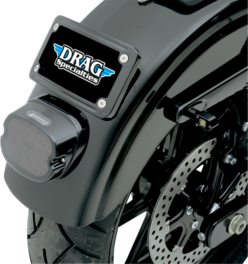 DRAG SPECIALTIES LED Low-Profile Taillight - Top Tag Light - Smoke