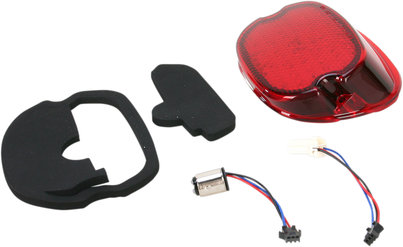 DRAG SPECIALTIES LED Low-Profile Taillight - Bottom Tag Light - Red