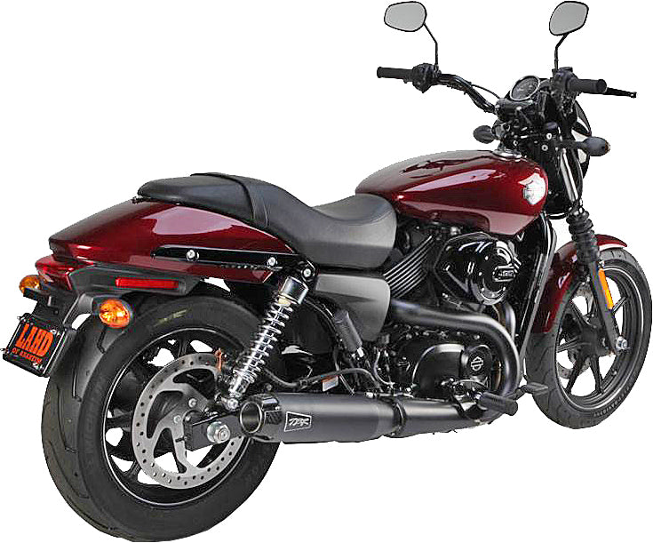 TBR Comp S Slip On Muffler - Black - XG500 / XG750 '15-'21