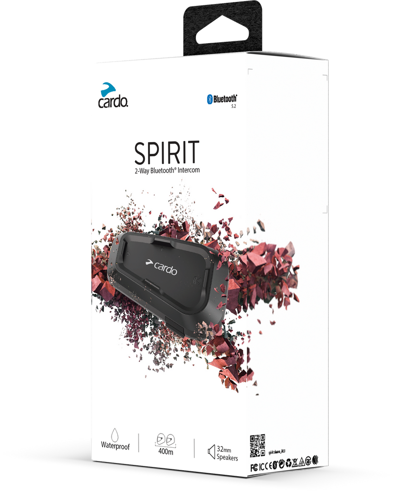 CARDO Spirit Bluetooth Headset Single