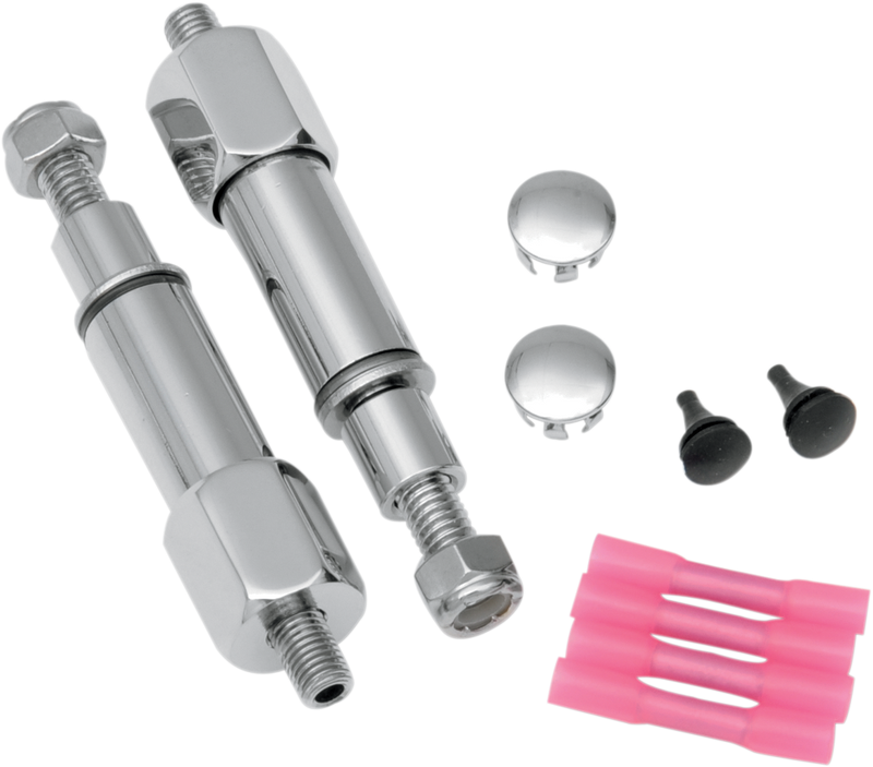 DRAG SPECIALTIES Chrome Rear Turn Signal Relocation Kit - '00-'10 ST