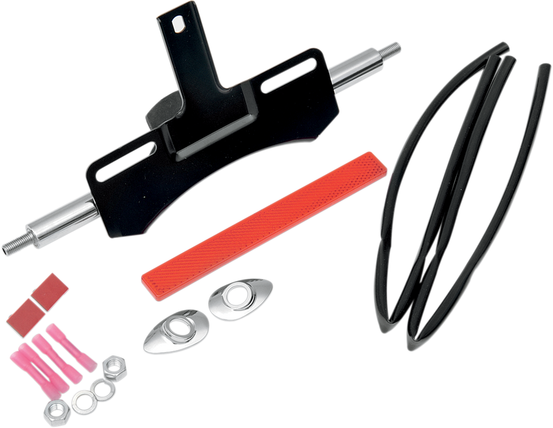 DRAG SPECIALTIES Turn Signal Relocation Kit for Enhanced Saddlebag Clearance