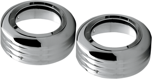 PRO-ONE PERF.MFG. Fork Boots - 41 mm - Custom Billet - Ball-Milled 103460